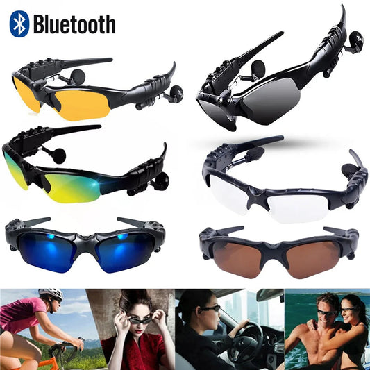 2 In 1 Headworn Smart BT Sunglasses With Earphone